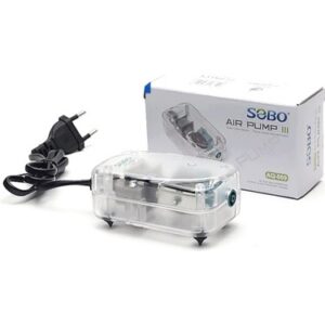 Sobo Hava Motoru Şeffaf Kasa 3W 3 Lt/Min