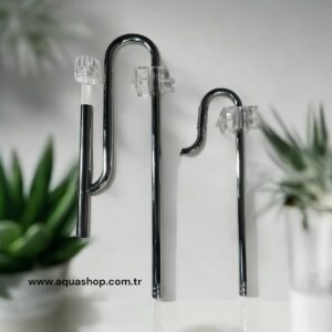 Mufon Chrome | 16/22 mm Paslanmaz Dış Filtre Emiş-İtiş Borusu