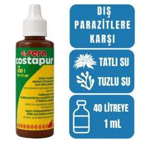 Sera Costapur 50 ml | Akvaryum Dış Parazit İlacı