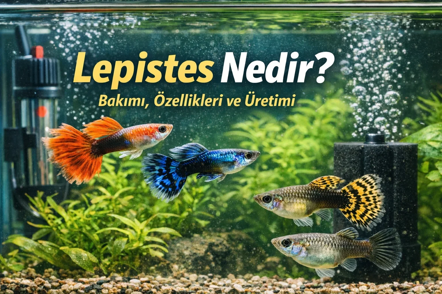 Lepistes Nedir? Bakımı, Özellikleri ve Üretimi