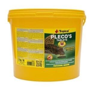 Tropical Pleco's Tablets 100gr | Vatoz ve Dip Balıkları için Bitkisel Tablet Yem